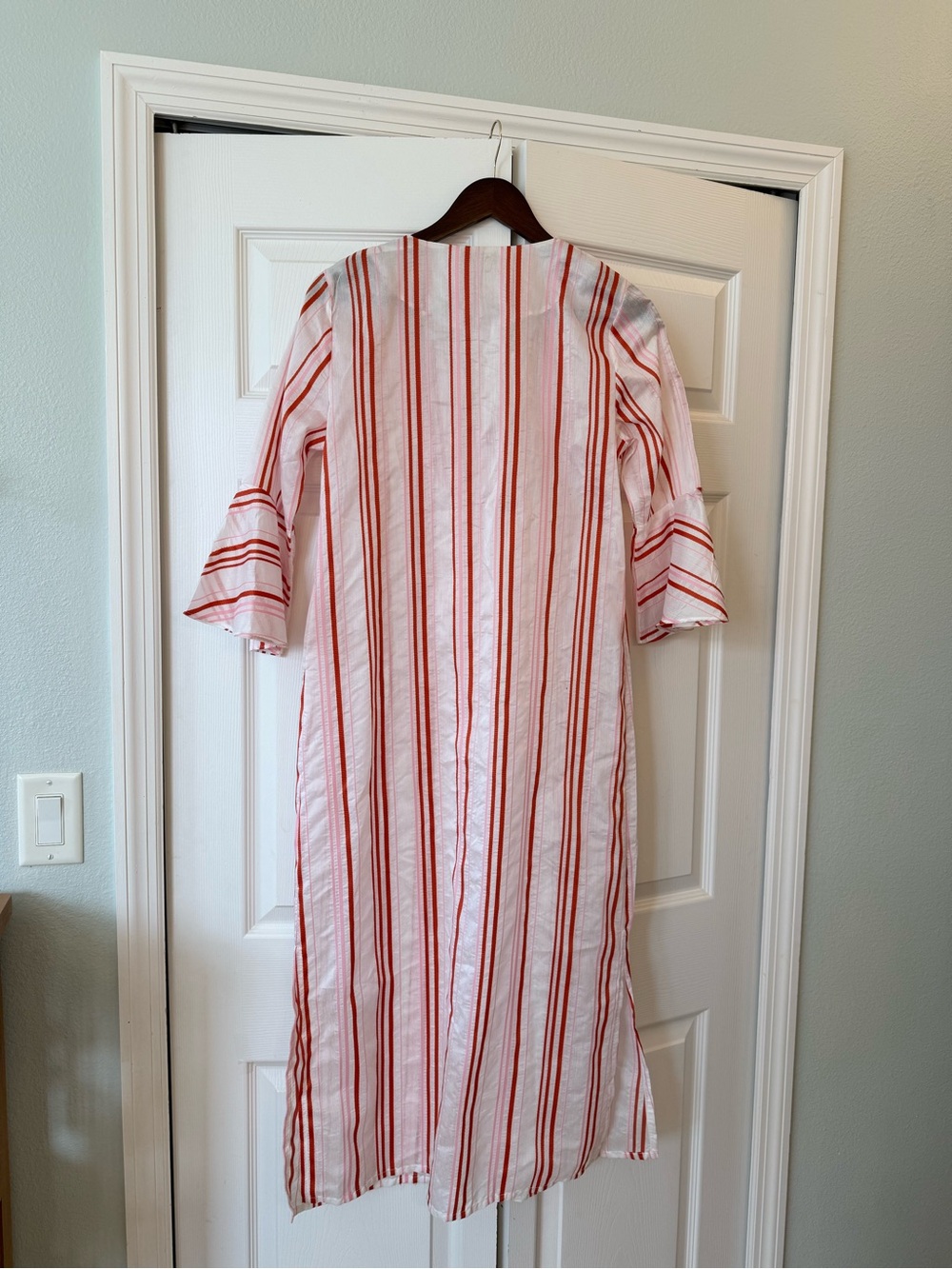 Glamourpuss caftan cabana striped orange - Picture 5 of 5